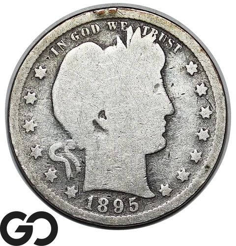 1895-S Barber Quarter, San Francisco Mint Issue