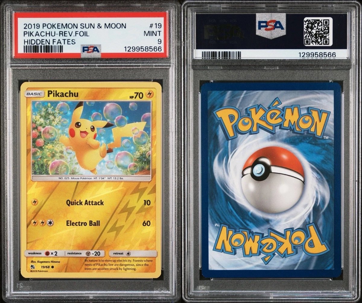 皮卡丘口袋妖怪TCG 9 级任天堂个人收藏卡牌游戏卡| eBay