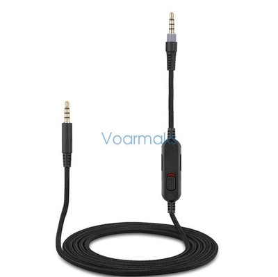 Audio Cable for Kingston HyperX Cloud Alpha, Mix, Logitech Headphone