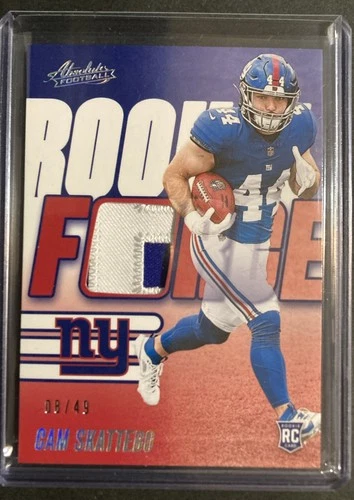 2025 Panini Absolute Cam Skattebo Base (RAW)