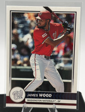 James Wood 2026 Topps Flagship Collection Card # 49 Nationals