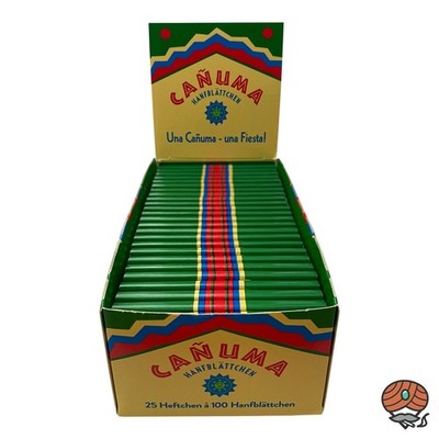 Canuma Papers Double Window 25x 100 Hanfblättchen