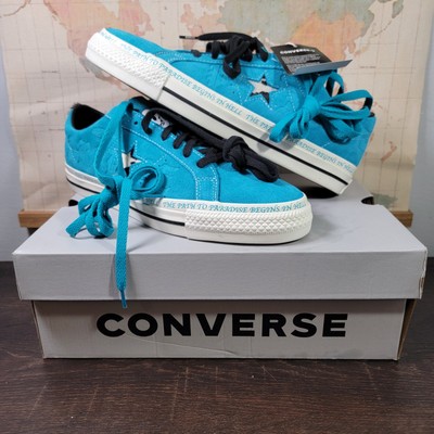 BRAND NEW Converse One Star Pro Ox Sean Pablo Rapid Teal Men's Size 10.5