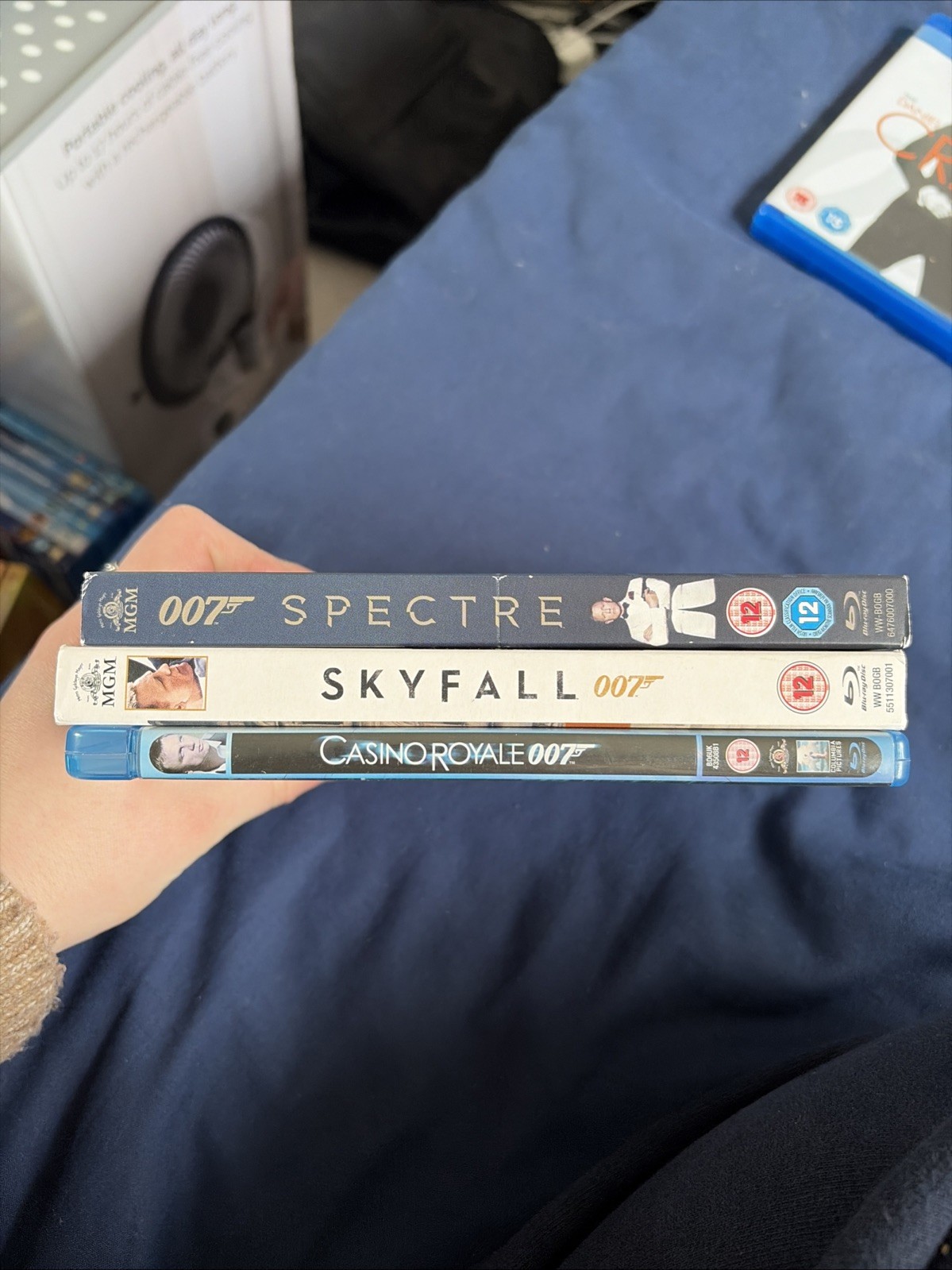 James Bond Blu-ray Collection Casino Royale, Skyfall, Spectre Daniel ...