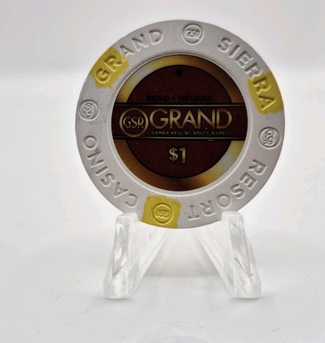 Grand Sierra Resort Reno Nevada 2018 $1 Casino Chip D2714