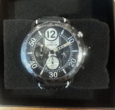 NEW Invicta Racing Men's 44mm Japanese Chronograph Black Dial 50m Watch 50363