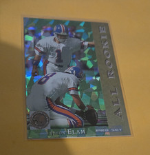 Pro Set 1993 Jason Elam All Rookies #14 Denver Broncos Rookie Insert Card. rookie card picture