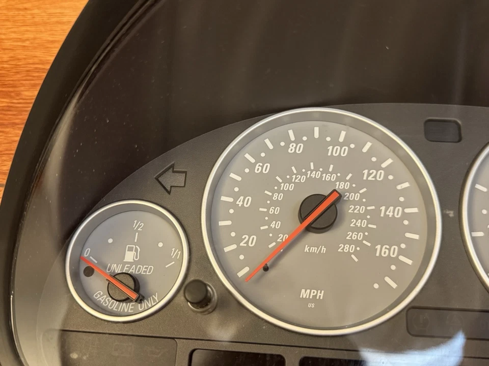 OEM 2004-2006 BMW X5 4.8iS E53 Instrument Gauge Cluster Speedometer - Image 3 of 4