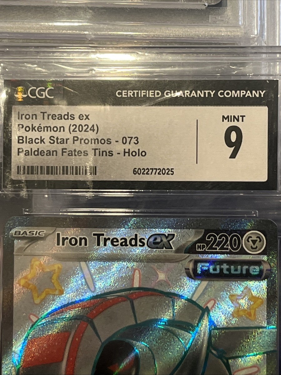 翌日発送　ピリオド　3枚 Iron Treads ex 073 Sv: Scarlet & Violet Promo Cards Holo for