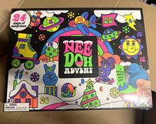AUTHENTIC Schylling Nee Doh Advent Calendar 24 Squishy Toy Surprises Christmas
