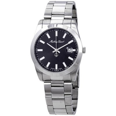 Mathey-Tissot Mathey I Quartz Black Dial Men's Watch H450AN