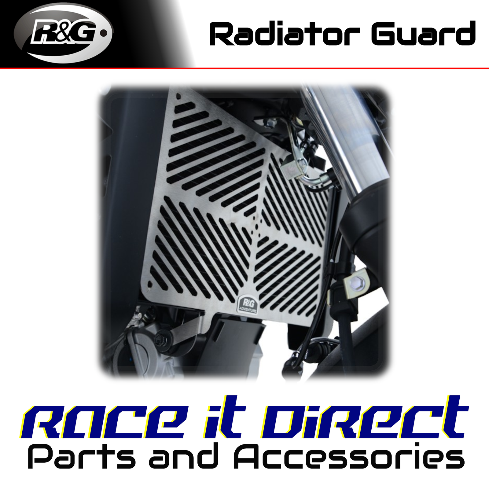 Stainless Radiator Guards for Suzuki SV650X 2018-2023 R&G