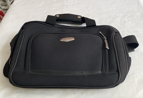 Gamma Collection Black Travel Carry On Shoulder Bag