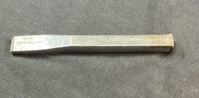 Vintage gebraucht Craftsman USA 5/8'' Kaltmeißel 42974 Werkzeug Vierkantschaft Ingenieur alt