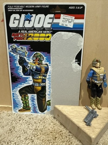 Knockdown Complete W Cardback 1987 G.I. Joe New O Ring