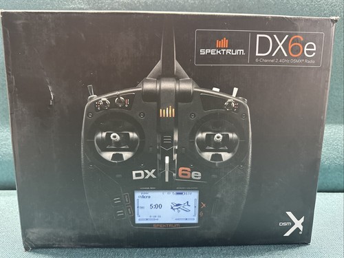 Spektrum DX6e 6 Channel DSMX 2.4ghz RC Airplane/Heli/Sailplane/Drone Transmitter