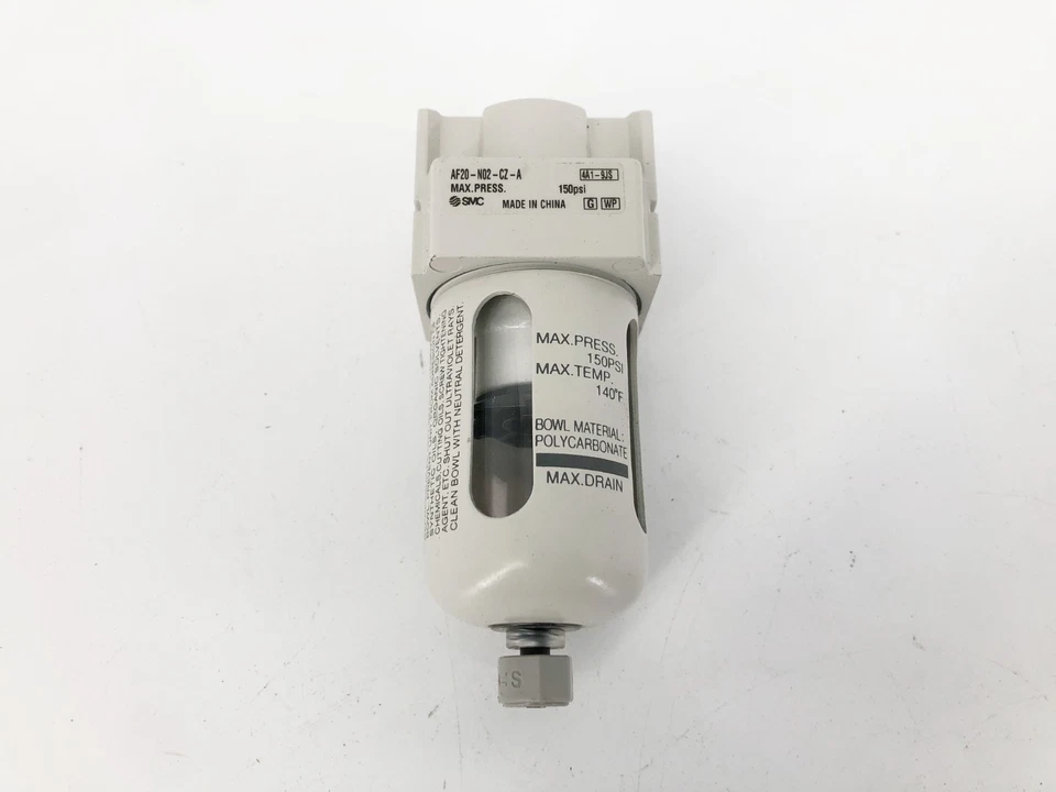 New SMC AF20-N02-CZ-A Air Filter 1/4" NPT 150psi - No Box - Image 2 of 4