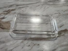 Vintage Pyrex 502-C Replacement LID ONLY Ribbed Glass Refrigerator Dish