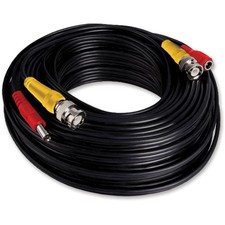 in-Wall Rated 100' BNC/RCA Extension Cable, Black CAB-UL2-100VP 