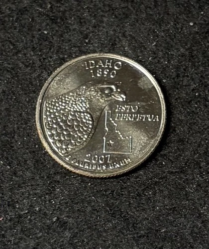 2007-D 50 State Quarters Idaho — photo from the most recent tracked eBay sale