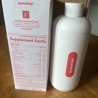 SpoiledChild V30  Liquid multivitamins 15.2 fl oz 450 ml