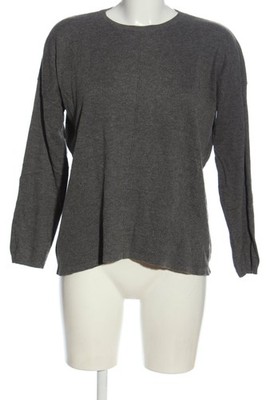 MANGO BASICS Feinstrickpullover Damen Pullover Gr. DE 38 hellgrau Casual-Look