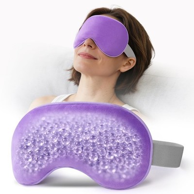 Heated Eye Mask Microwavable Moist Heat Warm Compress Dry Eyes MGD Stye