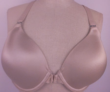 Maidenform 07112 One Fab Fit Beige Front Hook Racer Back T Shirt Bra Size 38 C