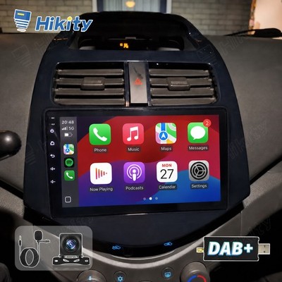 DAB Für Chevrolet Spark 2010-2014 Android15 CarPlay Autoradio GPS NAVI FM 2+64GB