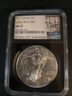 2017 American Silver Eagle NGC MS70 Early Releases US Mint 225th Anniversary