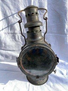 Bahnwarterlaterne 1940 J C Giessing Nurnberg Laterne Lampe Eisenbahn Bahn Alt Ebay 