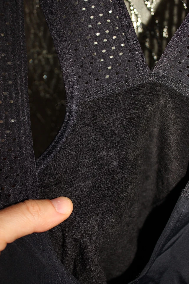 Culotte con tirantes de ciclismo clásico negro Loffler - talla M Foto 2 de 4