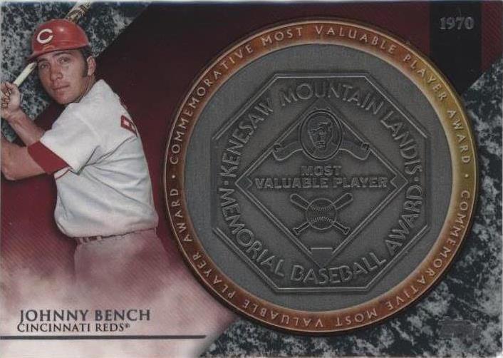 2017 Topps Update Series - Johnny Bench #MVPR-JBE - 1 of 1