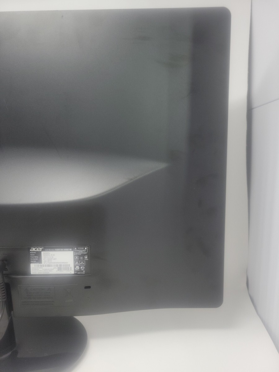 ディスプレイ:acer ACER S230HLGBID Acer S230HL Abd LED LCD Monitor for sale online | eBay