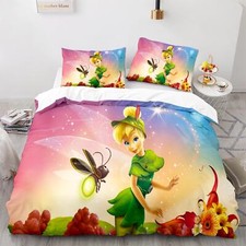 Tinker Bell Bettwäsche Set 80x80 Kissenbezug 135x200 200x200 220x240 BettbezugXS