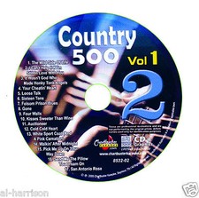 KARAOKE CHARTBUSTER CDG COUNTRY 500 VOL.1 DISC CB8532 DISC 2