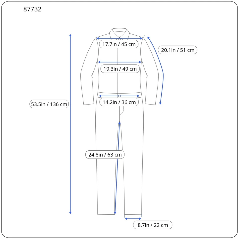 Sandro Overall Damen (Eu) 34 Leinen Mischung V-Ausschnitt 3/4 Ärmel Snap Ivory - Bild 3 von 4