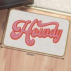 Funny Hot Pink Howdy Doormat Door Mat for Home Kitchen,Howdy Door Mat ...