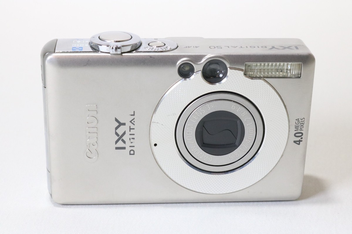 Canon IXY DIGITAL 50 4.0メガピクセル 週末限定値下げ】Canon IXY DIGITAL 50 4.0メガピクセル - メルカリ