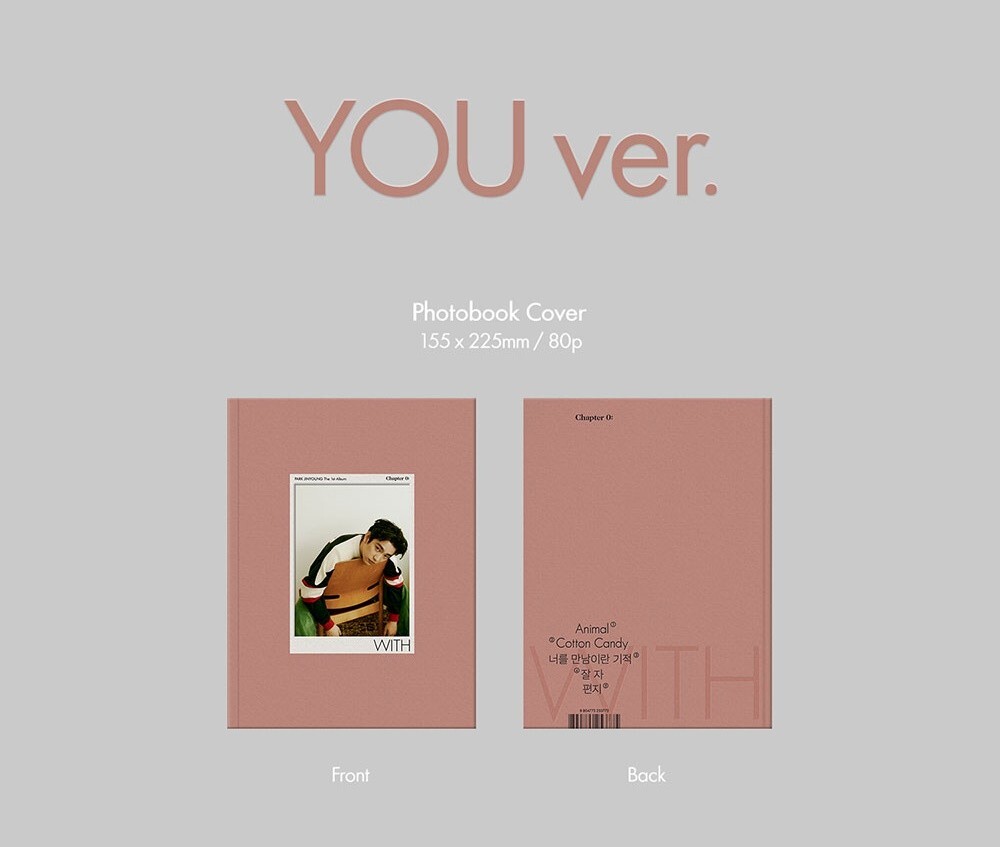 PARK JINYOUNG GOT7 1st Album Chapter 0: WITH YOU Ver. CD+