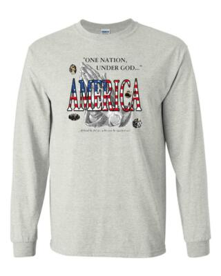 One Nation Under God If God Be For Us Who Be Against Us Christian T-Shirt