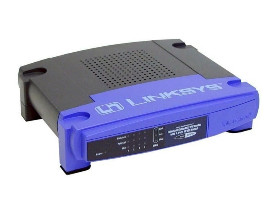 Linksys Cable/ DSL Router 4-Port Switch + BOX BEFSR41 Ver.2 Etherfast - Image 4 of 4