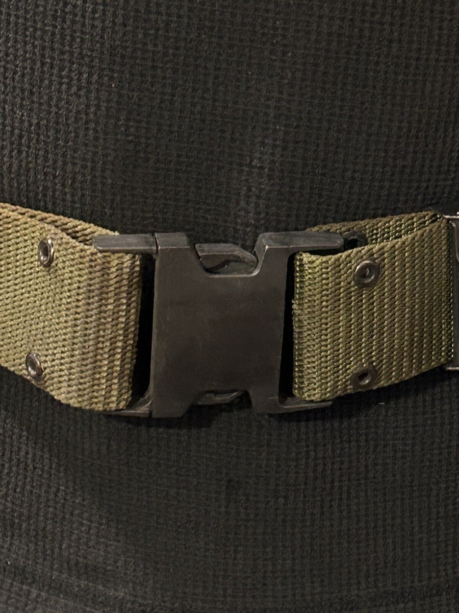 Vintage US MILITARY Individual Equip Belt & Suspenders ALICE