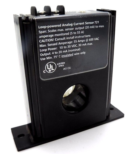 HAWKEYE 721 LOOP POWERED ANALOG CURRENT SENSOR eBay