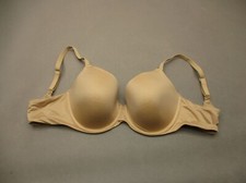 38C AUDEN Womens Beige Lightly Lined Underwire Back Closure Nursing Bra 6R