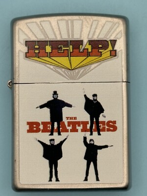 Rare The Beatles HELP John Lennon Paul McCartney Chrome Rare The Beatles HELP John Lennon Paul McCartney Chrome