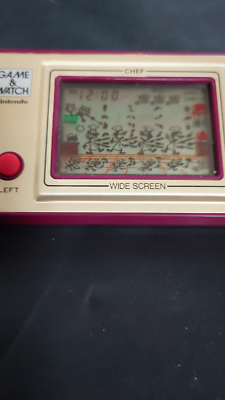in hand ] Nintendo Game & Watch CHEF FP-24 Wide Screen | eBay