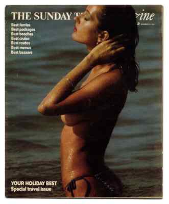 Sunday Times Magazine 21 December 1975 guide to travel & holidays in 1976