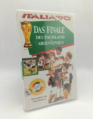 VHS Italio ´90 das WM Finale 1990 in Italien, Deutschland - Argentinien *NEU* - Bild 1 von 4
