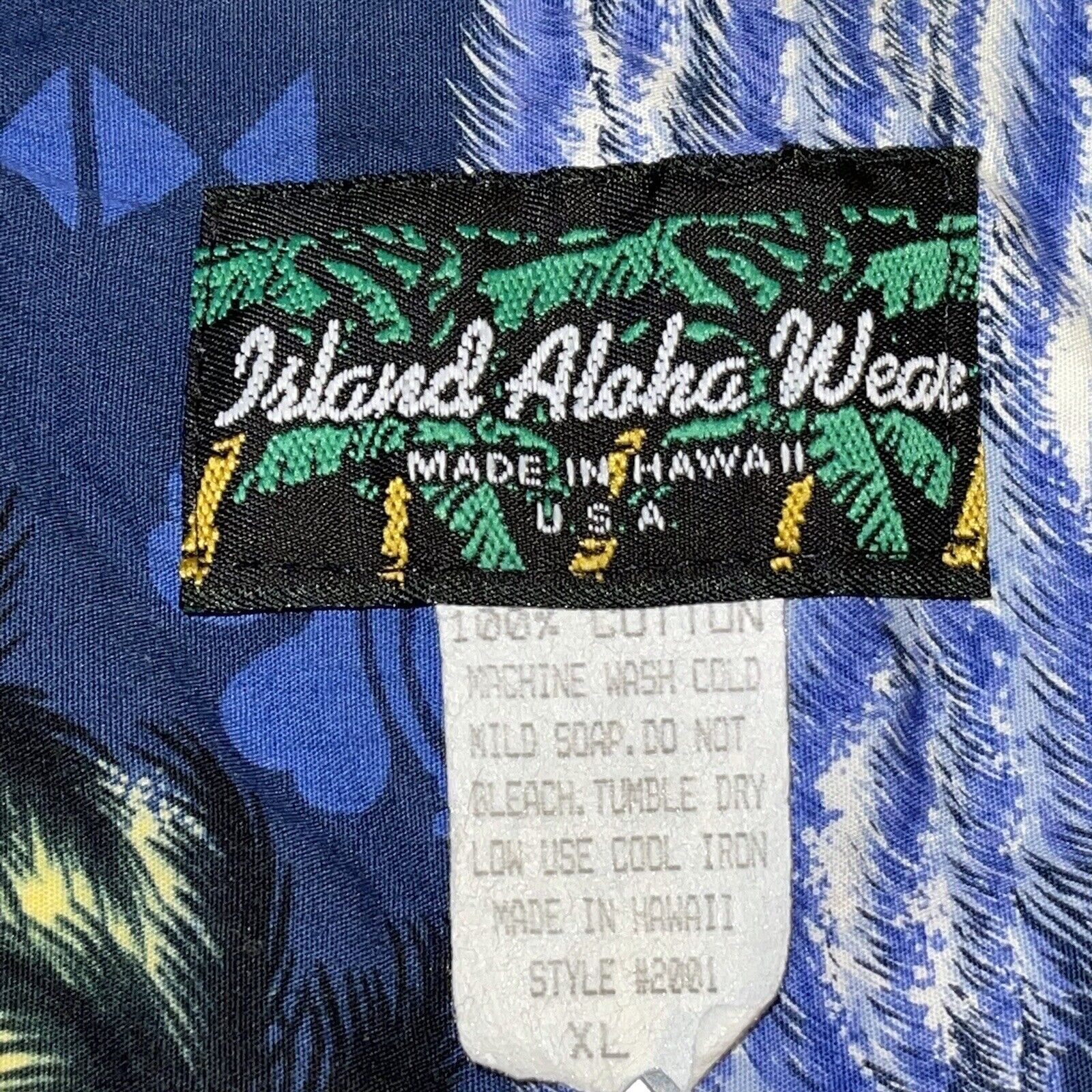 Island Aloha Wear Hawaiian Button Shirt Costa Ric… - image 4